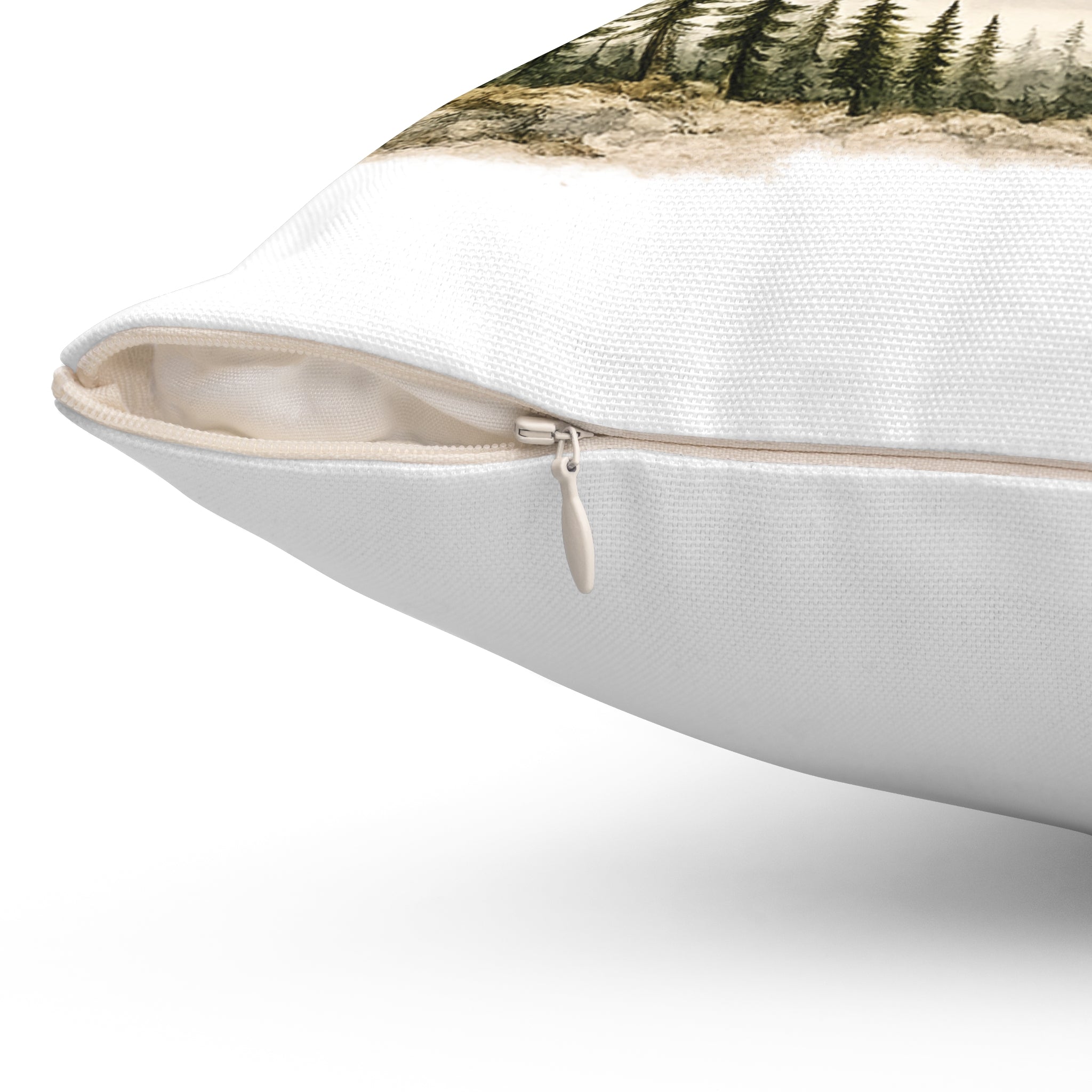 Faith Over Fear Rustic Decorative Throw Pillow
