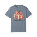 Hey Pumpkin T-Shirt | Pink Bow Pumpkin Fall Tee