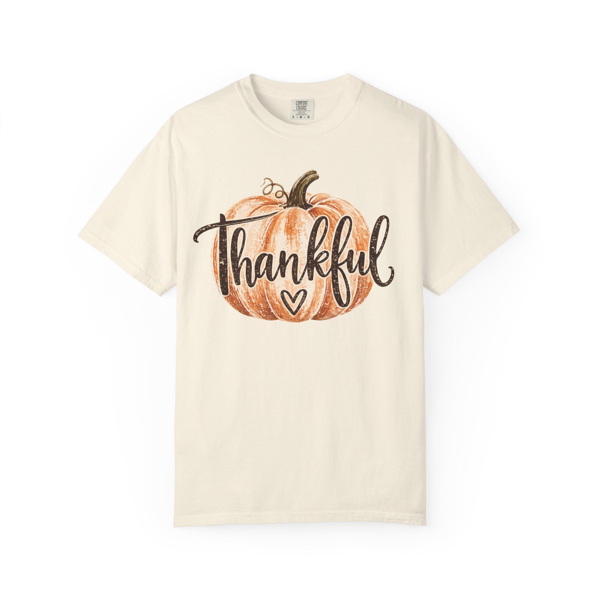 Thankful Pumpkin Comfort Colors Graphic Tee