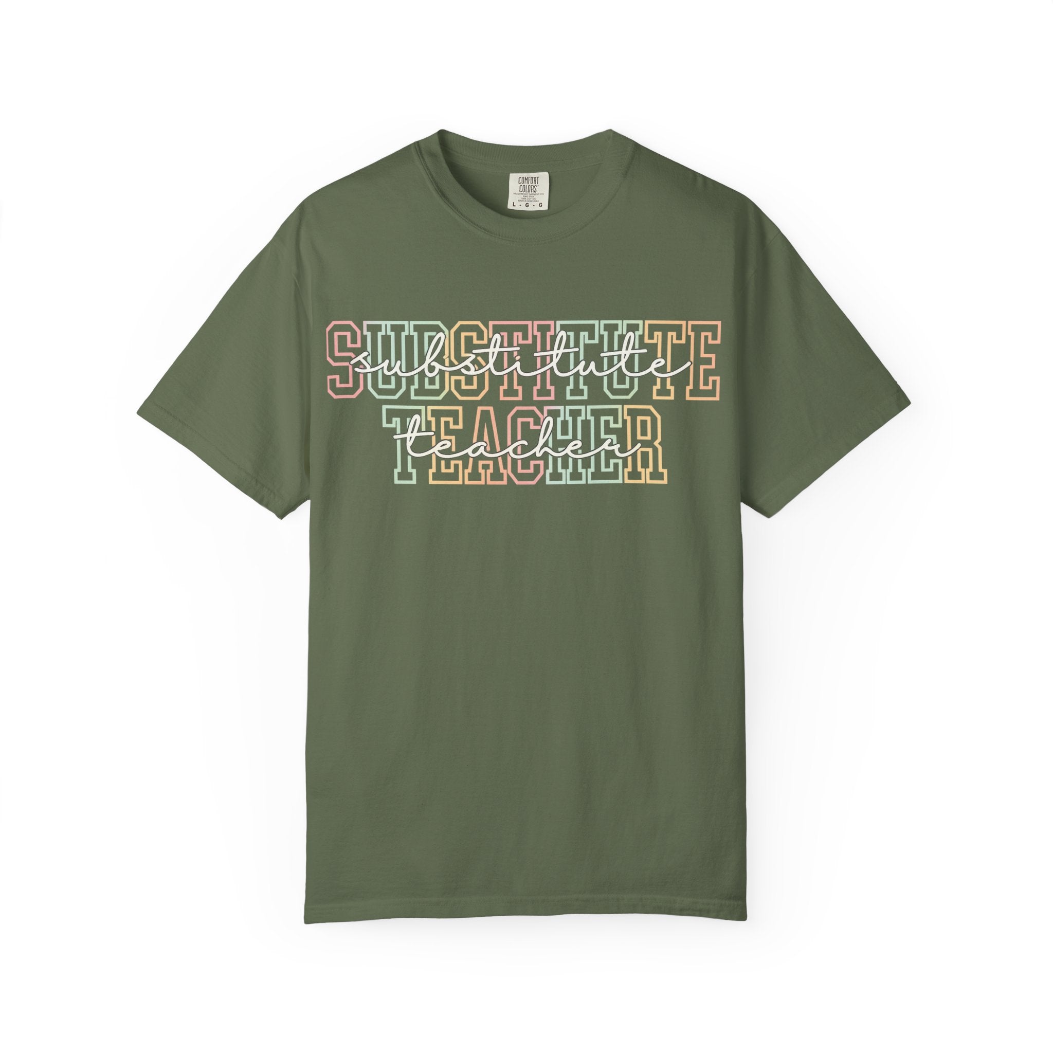 Retro Substitute Teacher Tee