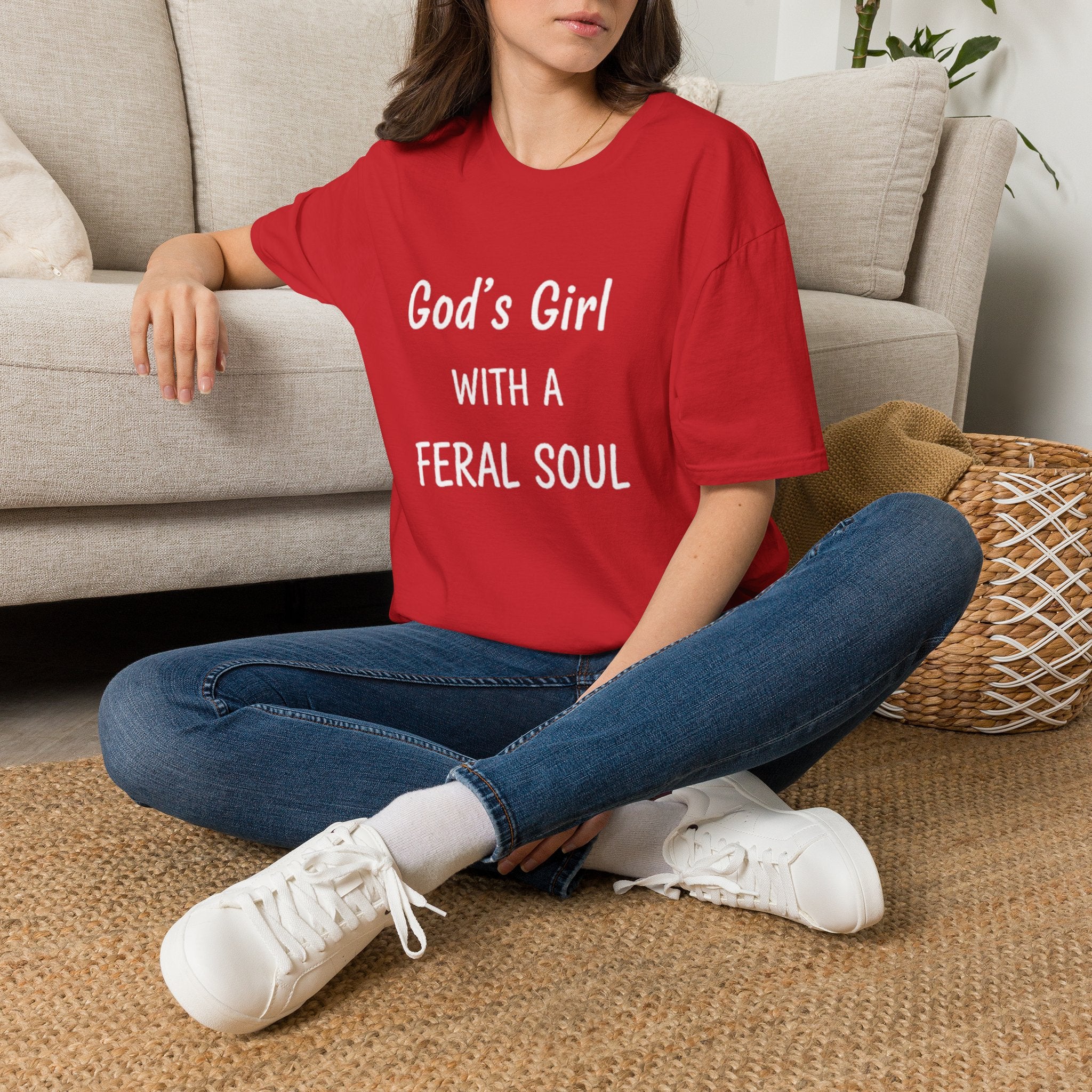 God's Girl With a Feral Soul T-Shirt