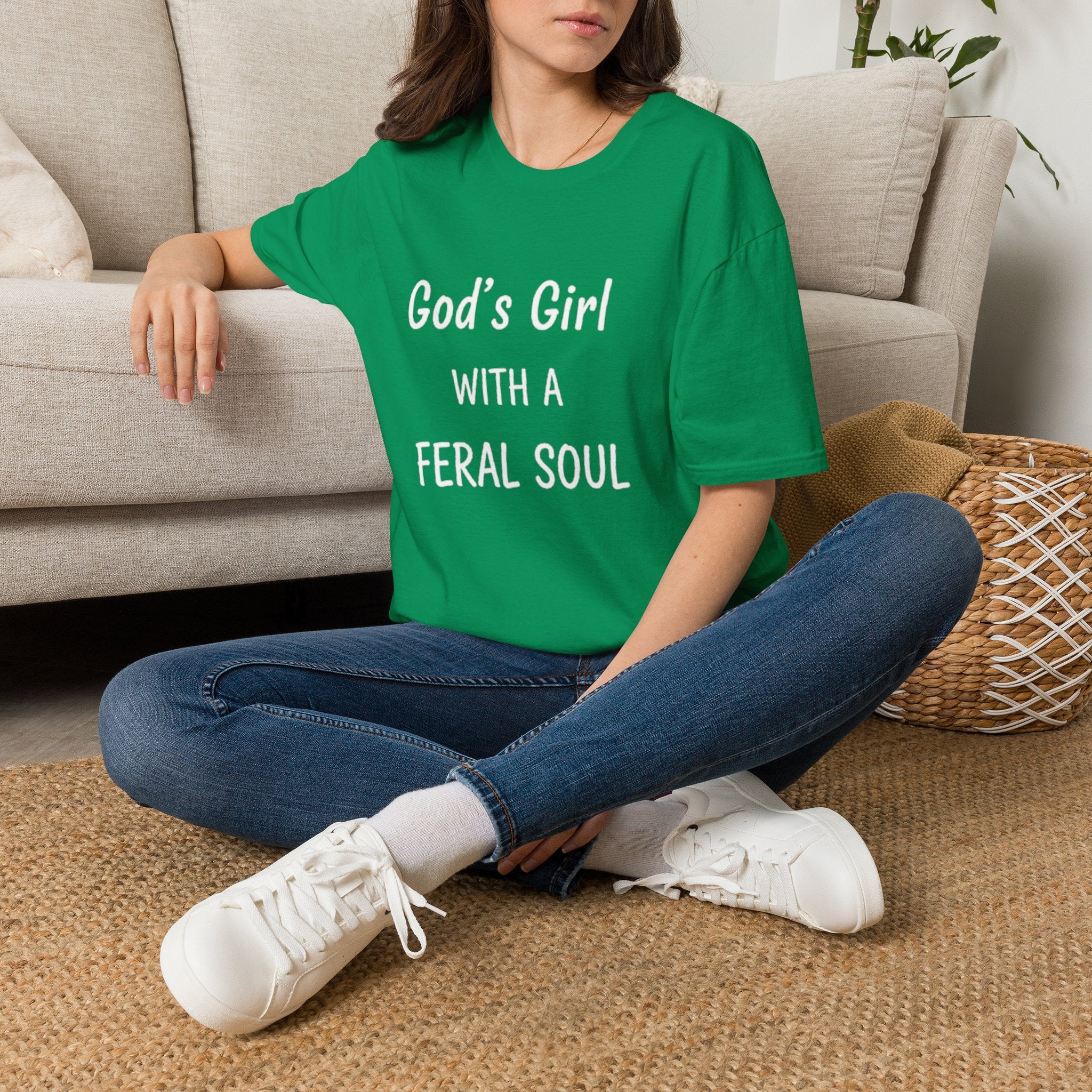 God's Girl With a Feral Soul T-Shirt