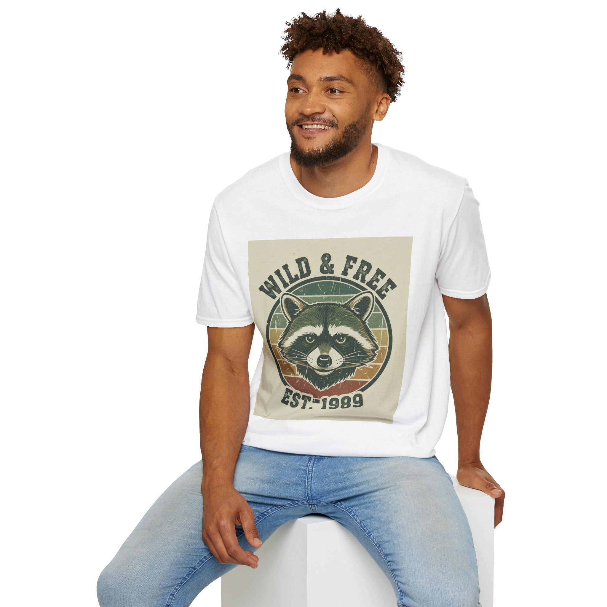 Wild & Free Raccoon T-Shirt