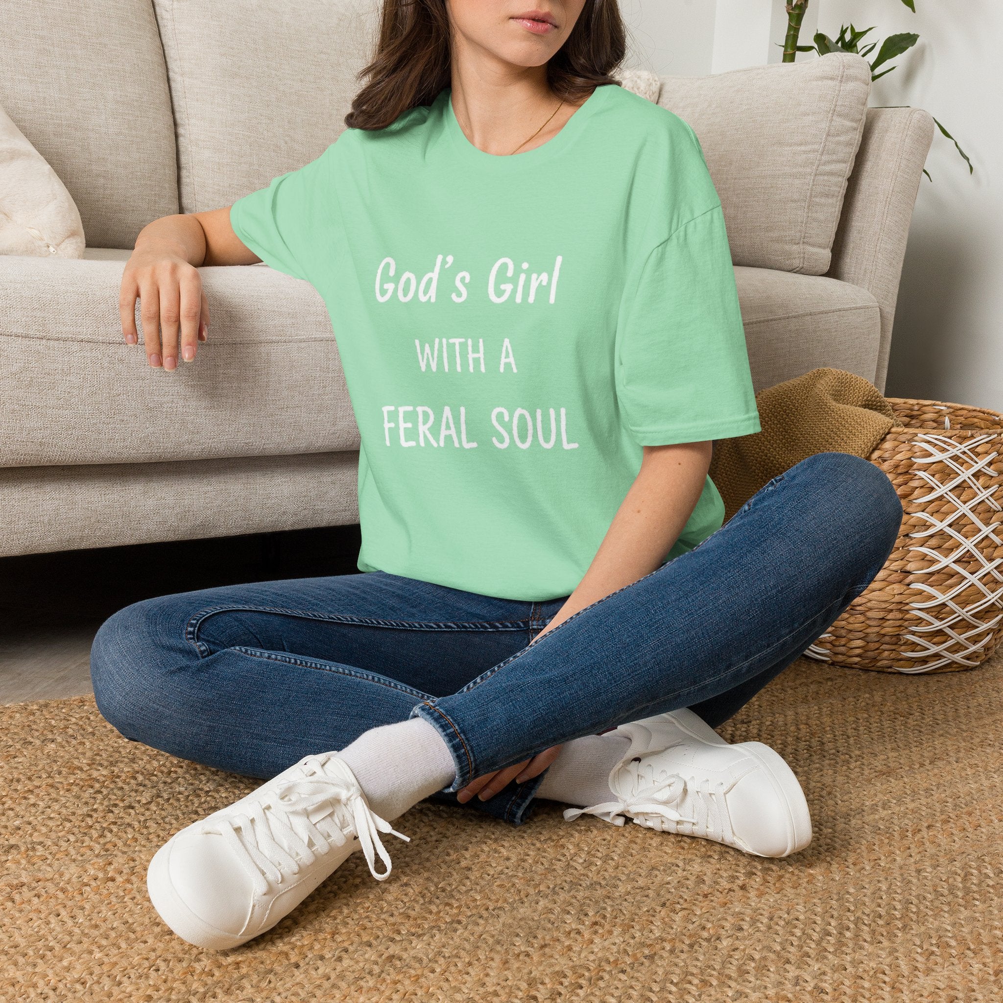 God's Girl With a Feral Soul T-Shirt