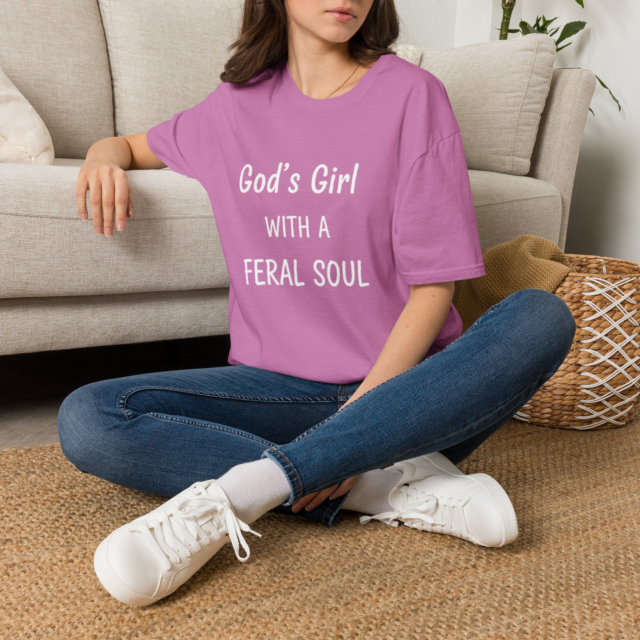 God's Girl With a Feral Soul T-Shirt