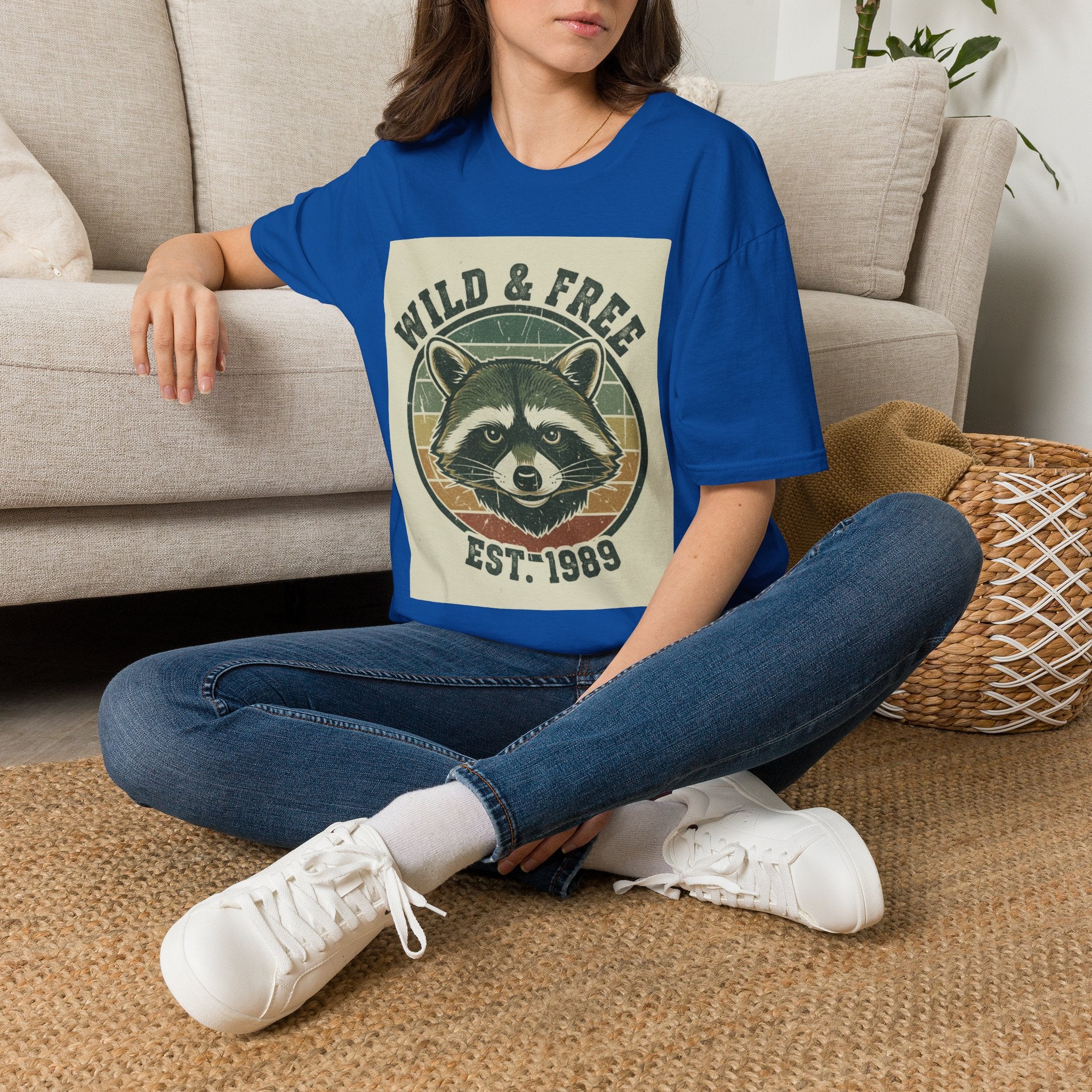 Wild & Free Raccoon T-Shirt