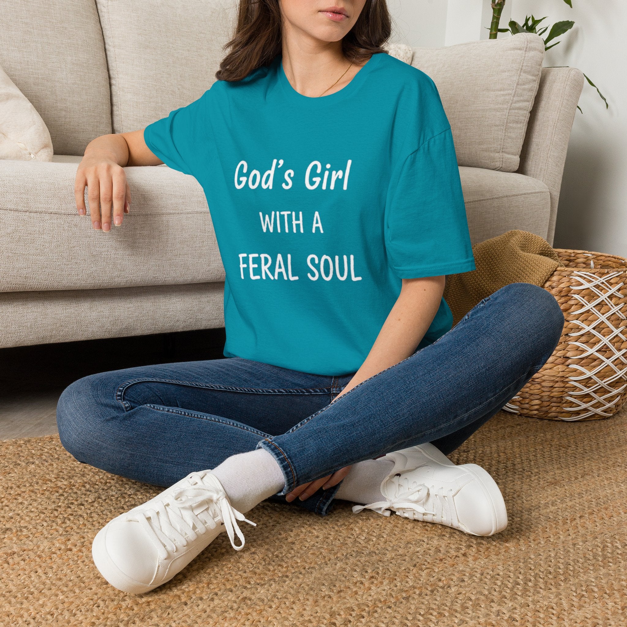 God's Girl With a Feral Soul T-Shirt