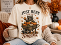 Just Here for the Snacks T-Shirt
