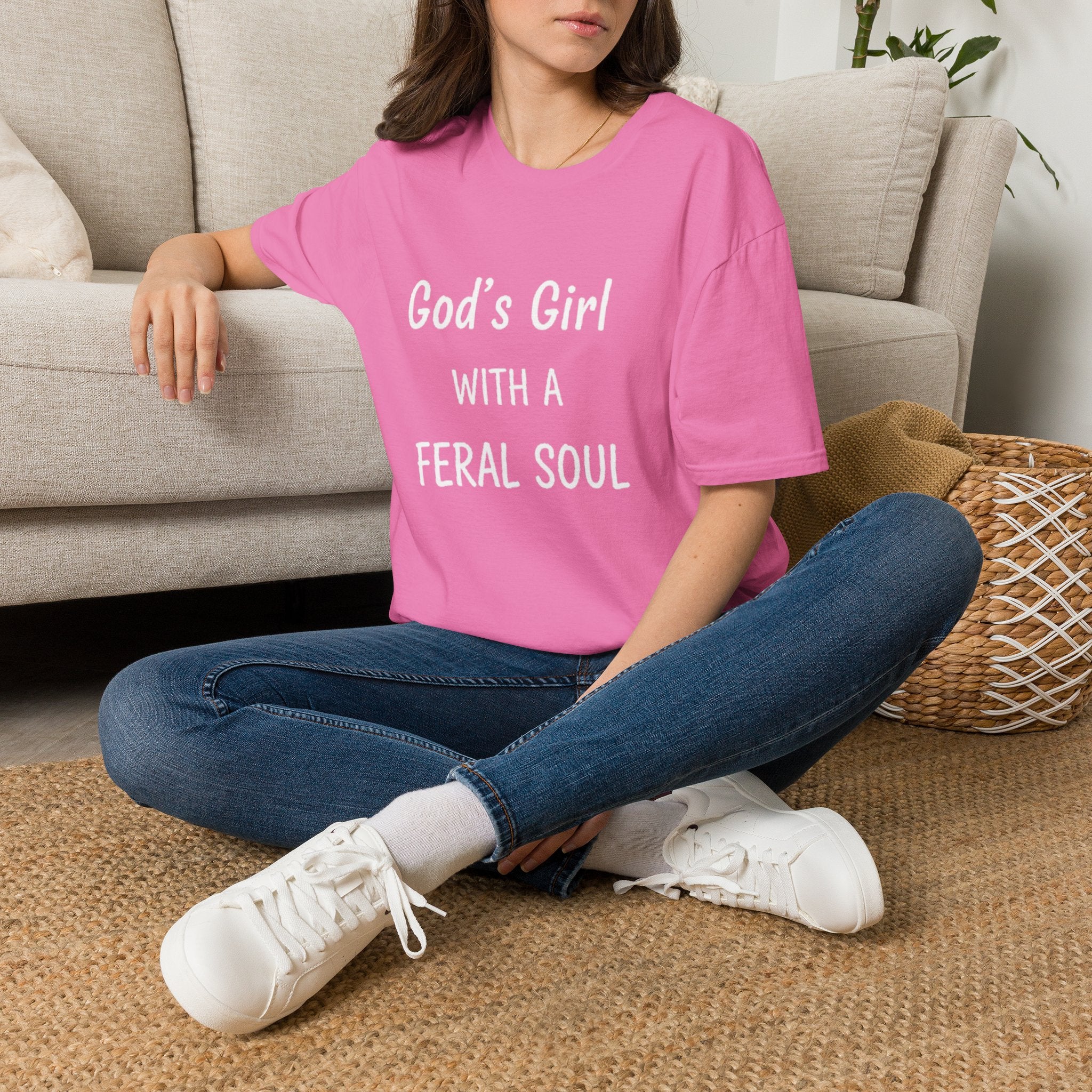 God's Girl With a Feral Soul T-Shirt