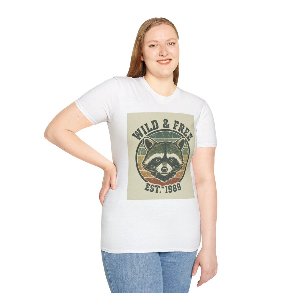 Wild & Free Raccoon T-Shirt