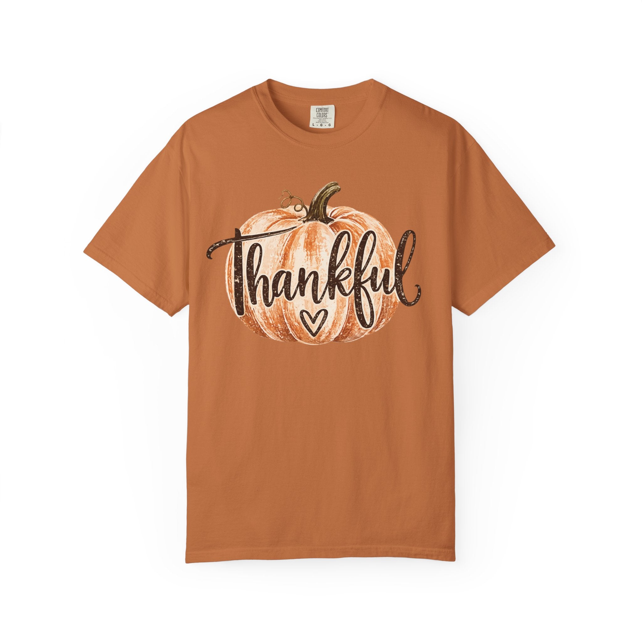 Thankful Pumpkin Comfort Colors Graphic Tee