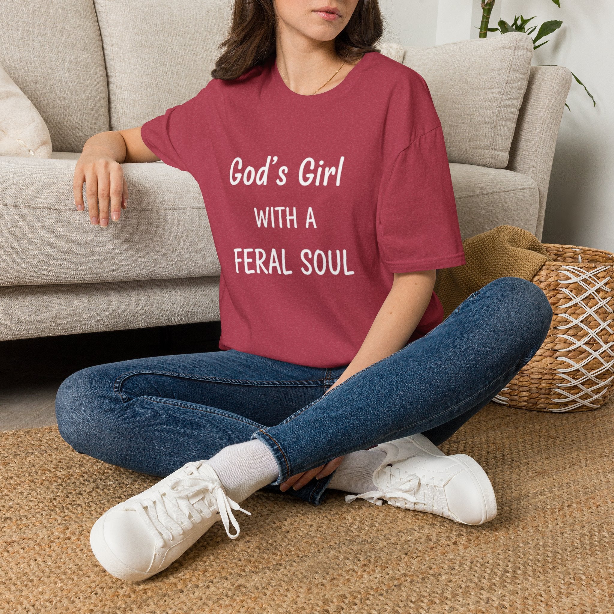 God's Girl With a Feral Soul T-Shirt