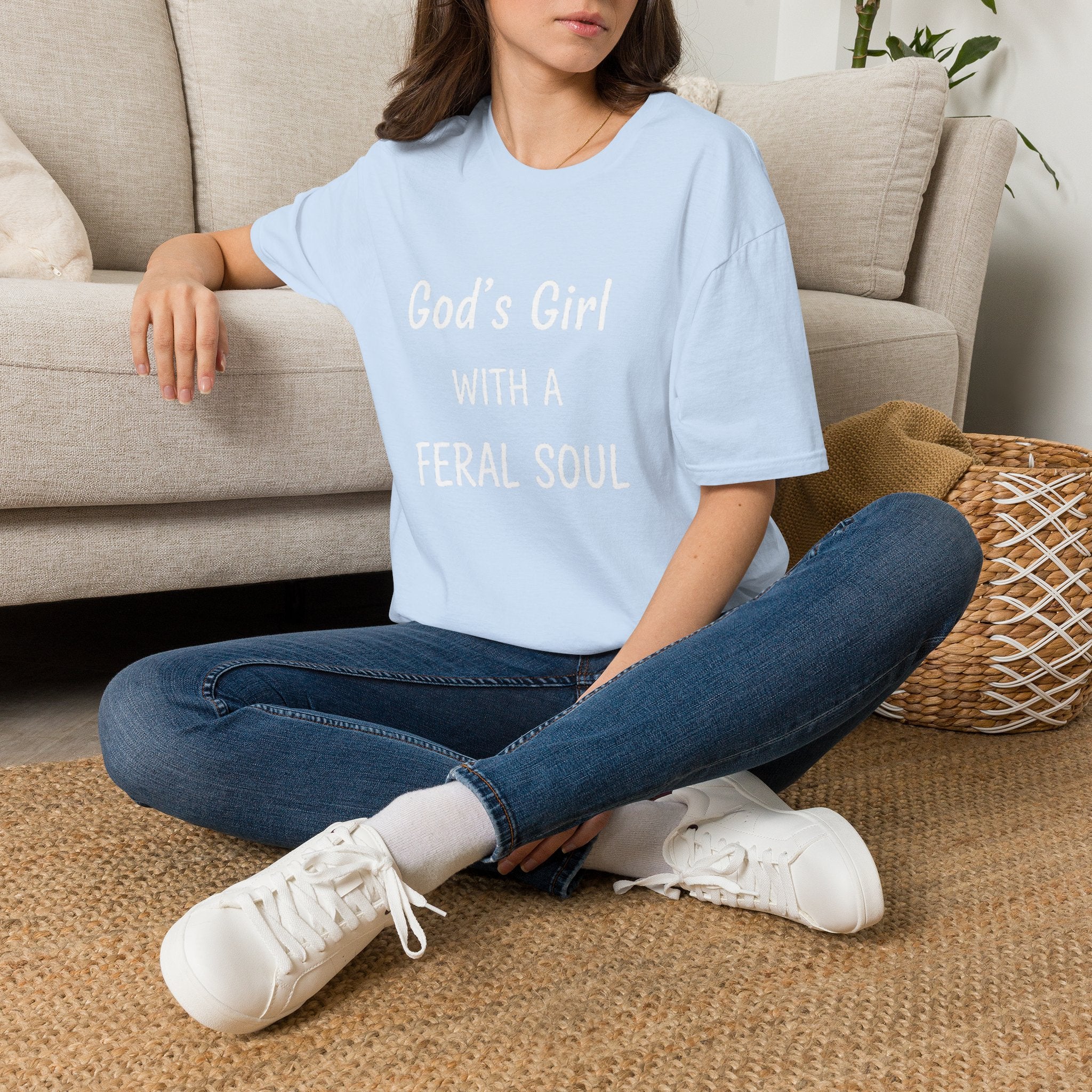 God's Girl With a Feral Soul T-Shirt