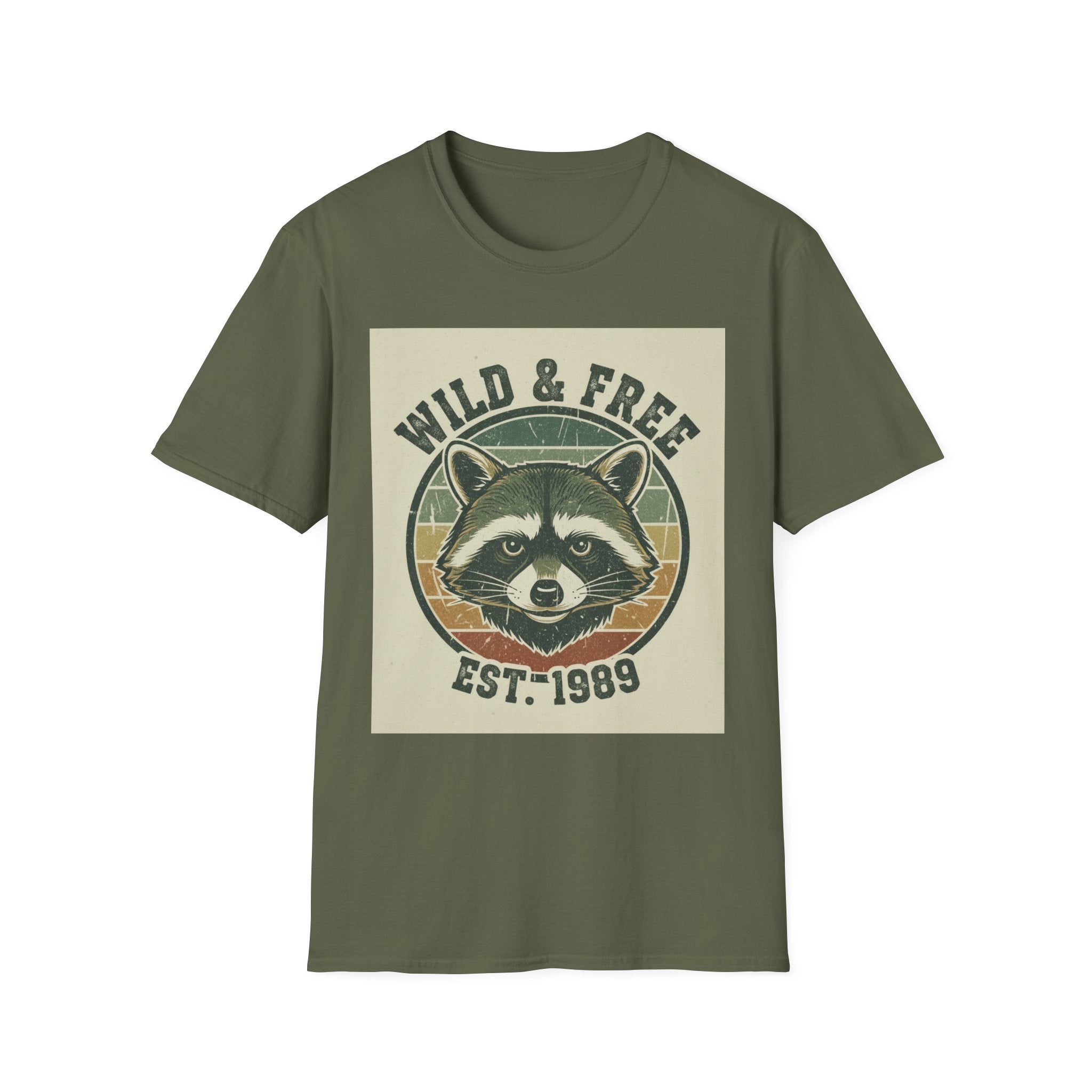 Wild & Free Raccoon T-Shirt