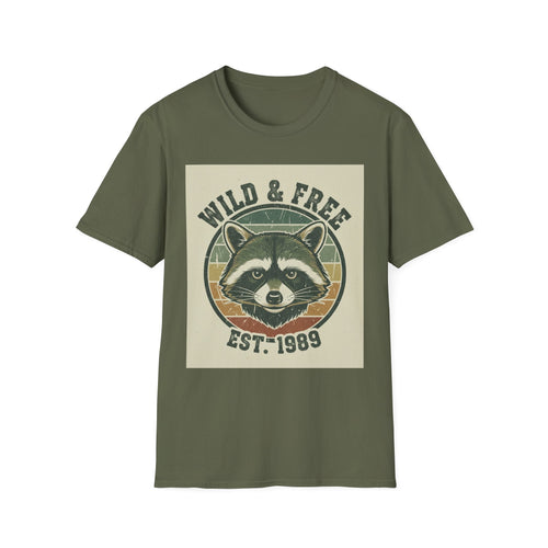 Wild & Free Raccoon T-Shirt