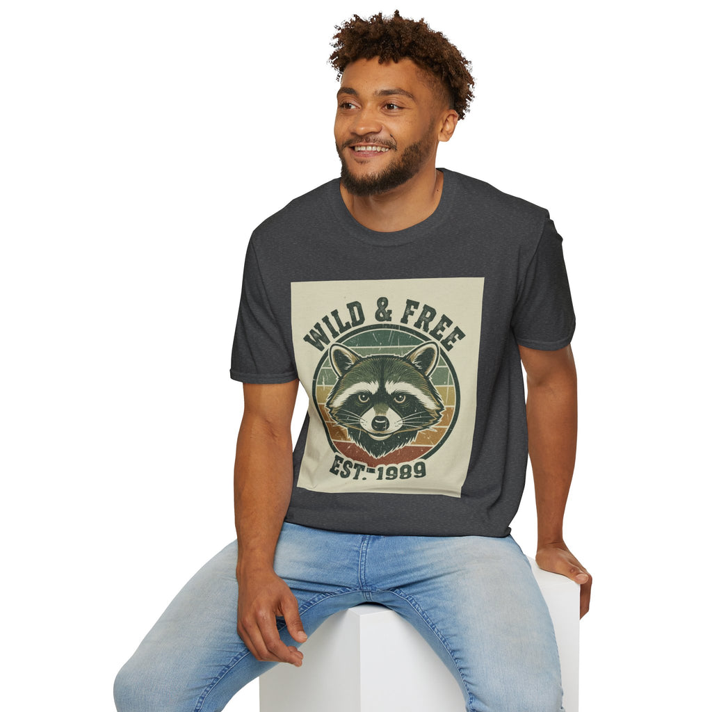Wild & Free Raccoon T-Shirt