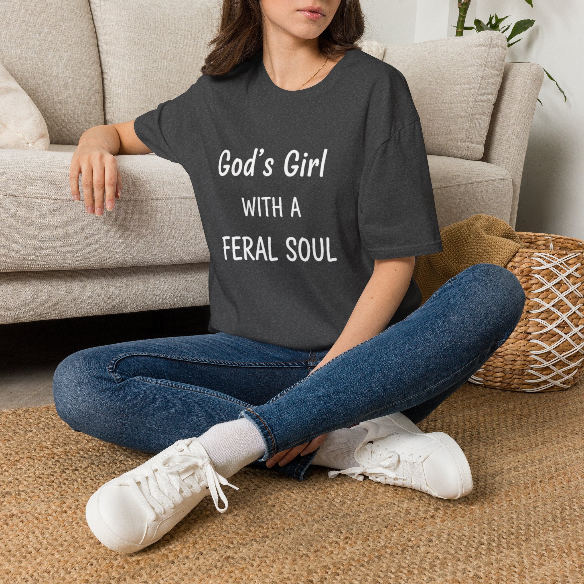 God's Girl With a Feral Soul T-Shirt