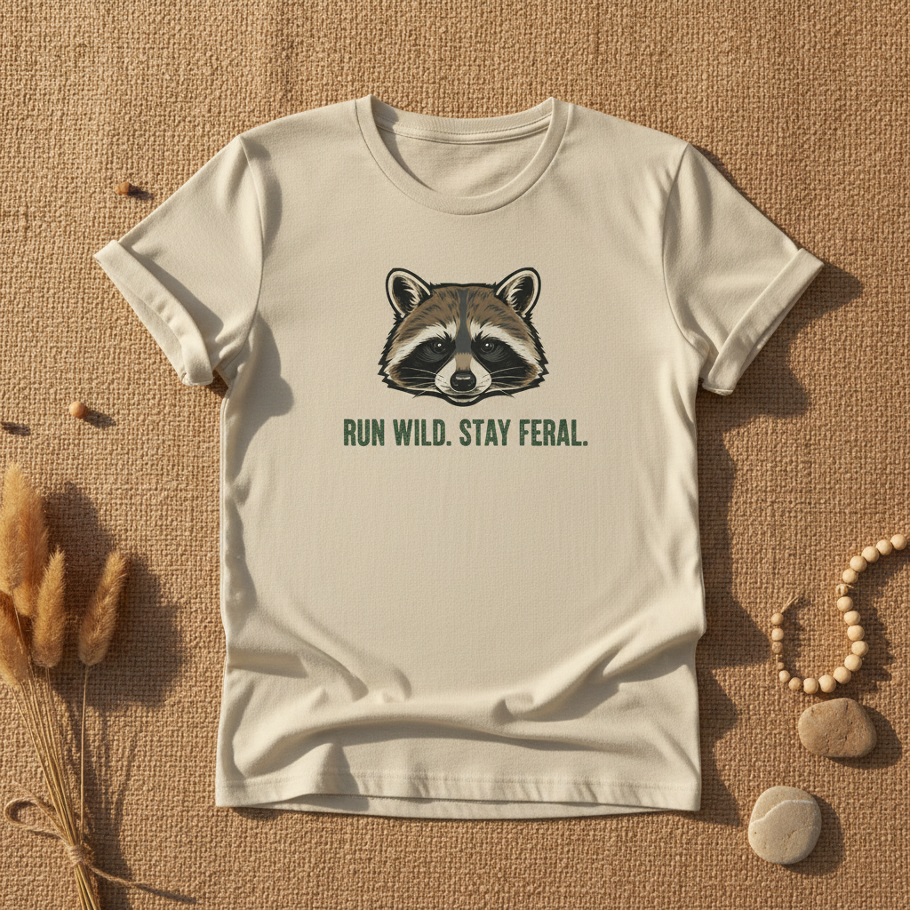 Run Wild Stay Feral Tee